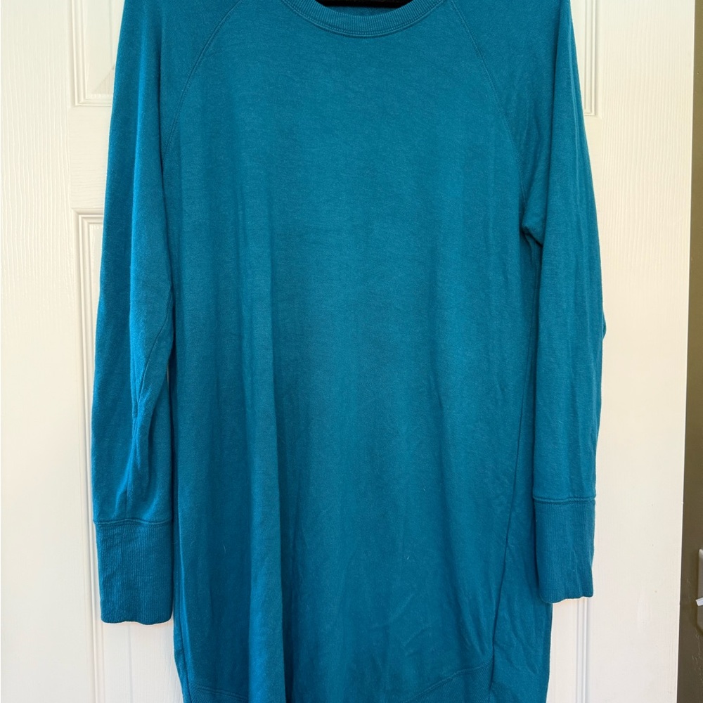 Athleta Teal Long Sleeve Top / Dress
